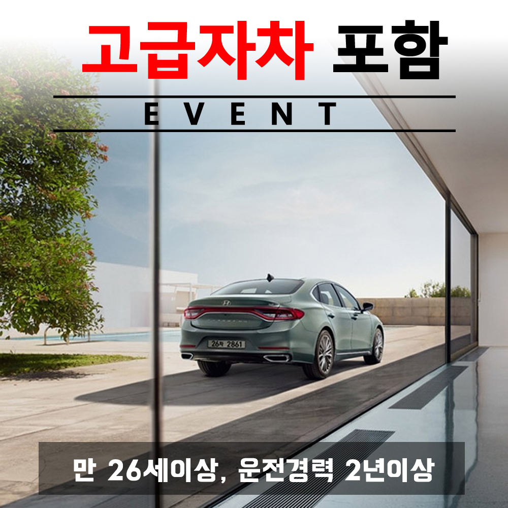 그랜저 + 고급자차